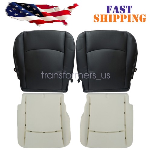 For 2009-2012 Dodge Ram 1500 Driver / Passenger Bottom Seat Cover / Foam Cushion
