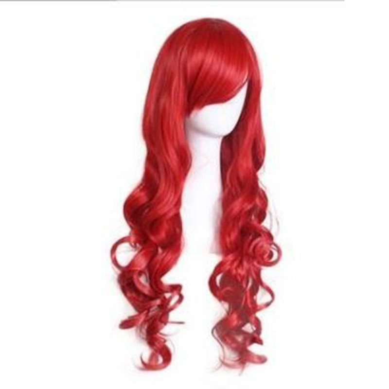 Women Girl Kids Real Natural Long Curly Hair Wigs Lady Party