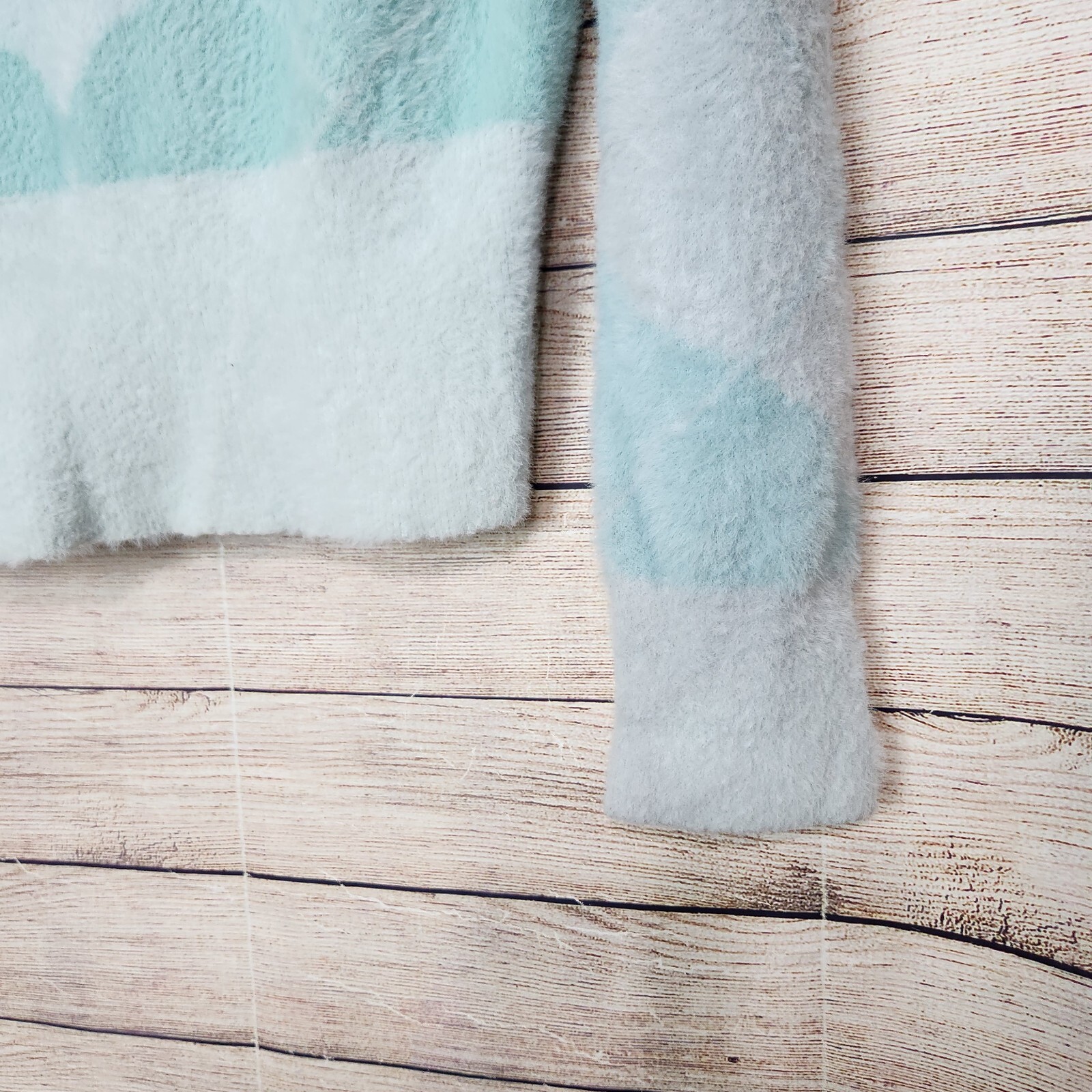 House of Sunny Pullover Cardigan Sweater Women's Size 8 Long Sleeve Wool Feel