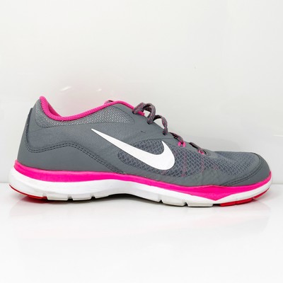 

Nike Womens Flex Trainer 5 724858-003 Серые кроссовки для бега Размер 9,5, Серый, Flex Trainer 5