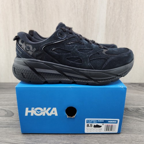 靴 HOKA CLIFTON L SUEDE BLACK / BLACK 28cm HOKA® Clifton L Suede for | HOKA®