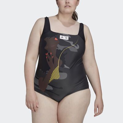 

Купальник adidas Thebe Magugu (большие размеры) для женщин