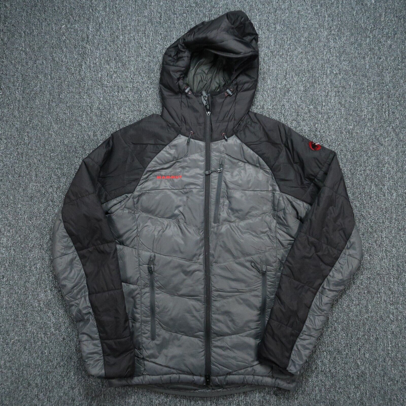 Mammut Jacket Mens Small Gray Pertex Quantum Primaloft Masao Mammut Jacket Mens Small Gray Pertex Quantum Primaloft Masao