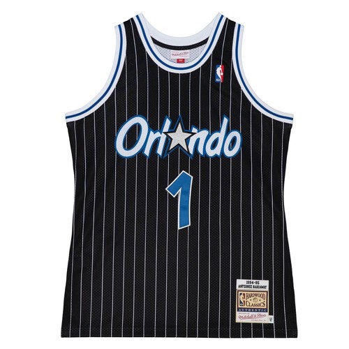 

АУТЕНТИЧНАЯ ФУТБОЛКА НБА MITCHELL - NESS ALTERNATE JERSEY ORLANDO MAGIC 94 ANFERNEE HARDAWA, Черный