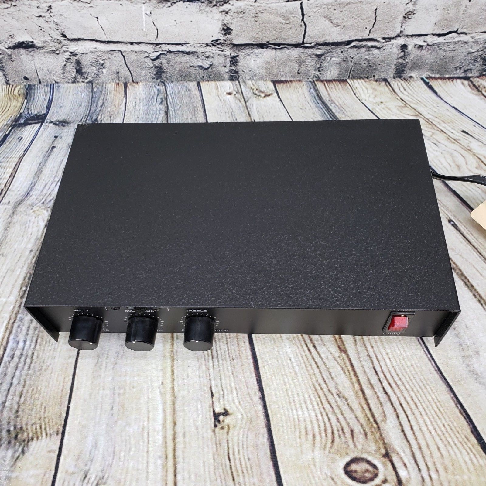 Bogen C20C 20 Watt Commercial Public Address 2 Mic Amplifier Mixer Solid State