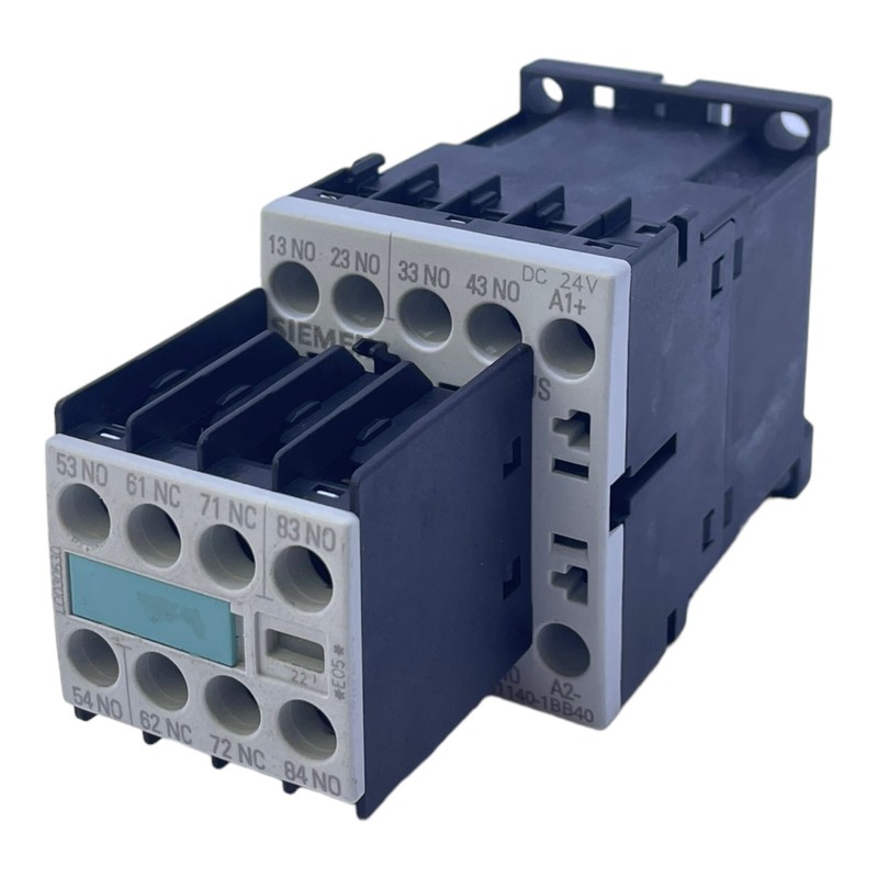 Siemens 3rh1140-1bb40 HilfsschÃ¼Tz +3rh1911-1fa22 10a 690vac 24vdc