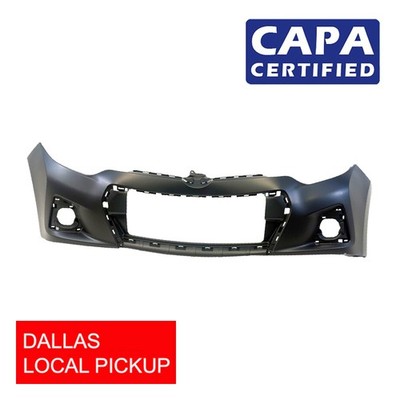 2014-2016 Toyota Corolla Sedan S SE CAPA Primed Front Bumper Cover TO1000400. TX