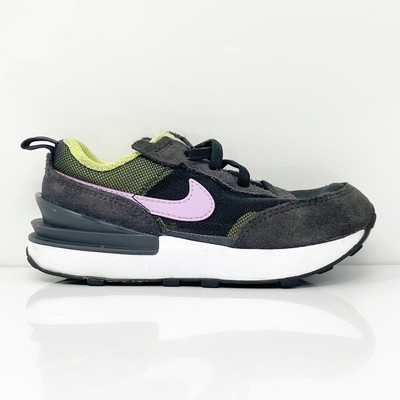 

Nike Boys Waffle One DC0479-002 Черные кроссовки для бега, размер 9C, Черный, Waffle One