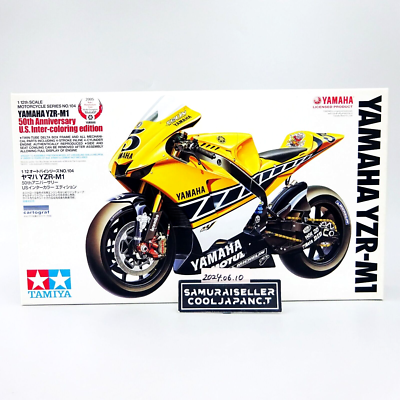 Tamiya 1/12 No.104 1/12 Yamaha YZR-M1 50th Anniversary US 14104 | eBay