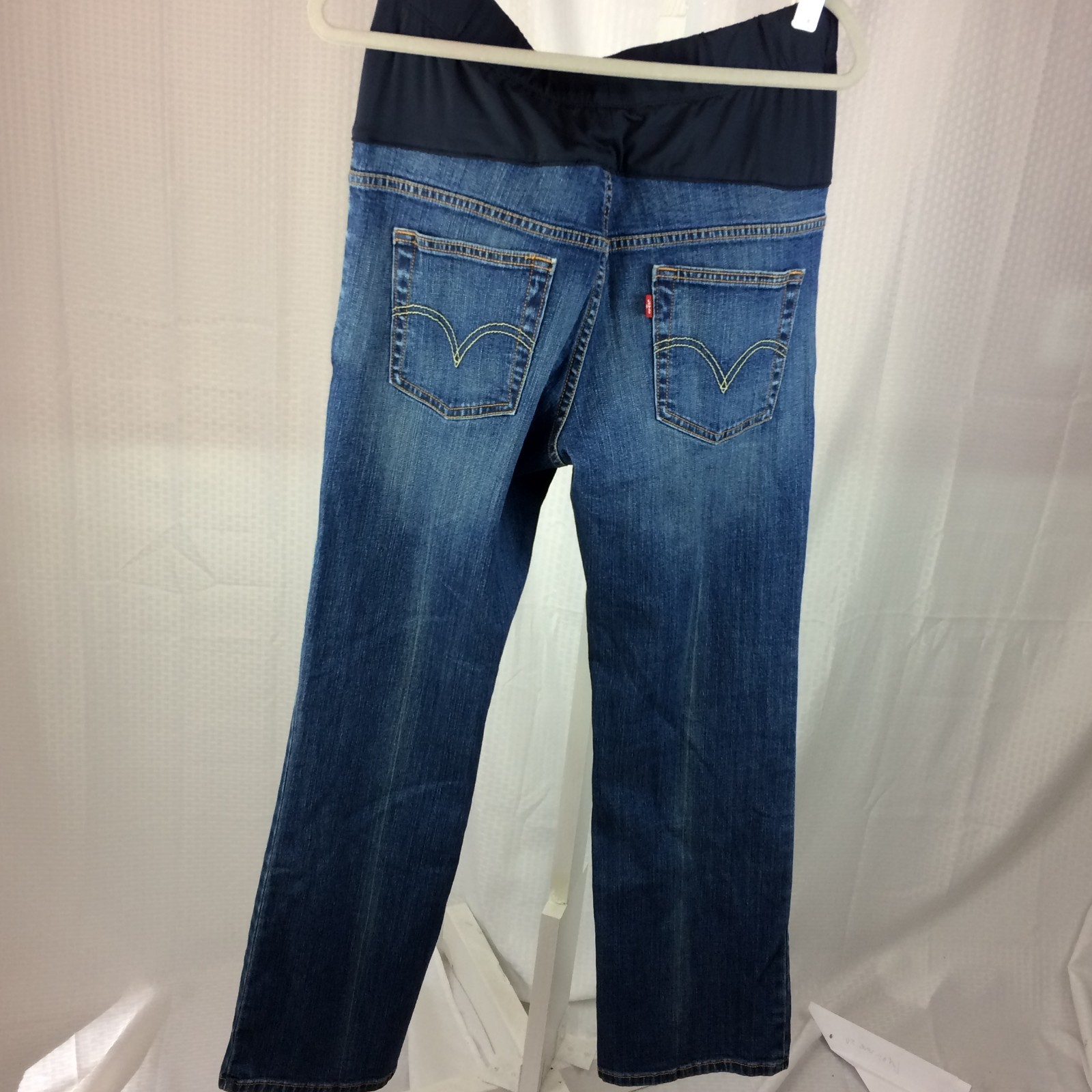 Sz. 6 6M Levi's Maternity Pants, Ladies Denim Jeans 32.5