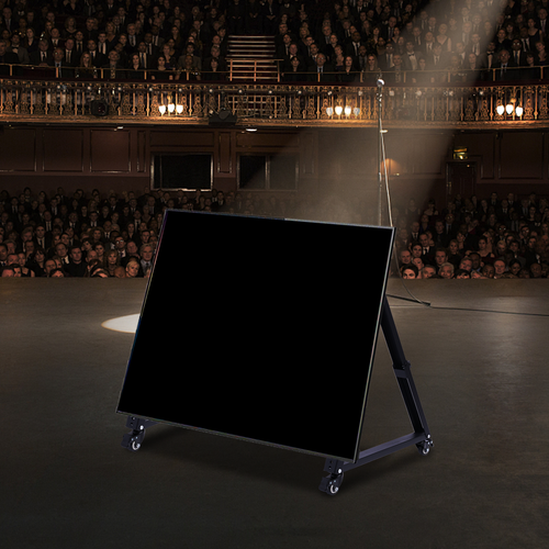 On Wheels Art For 19-55" Screen Floor Stand Adjustable Heigh