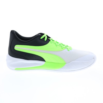 

Puma Triple 19521710 Мужская белая синтетическая спортивная баскетбольная обувь на шнуровке, Белый, Puma Triple