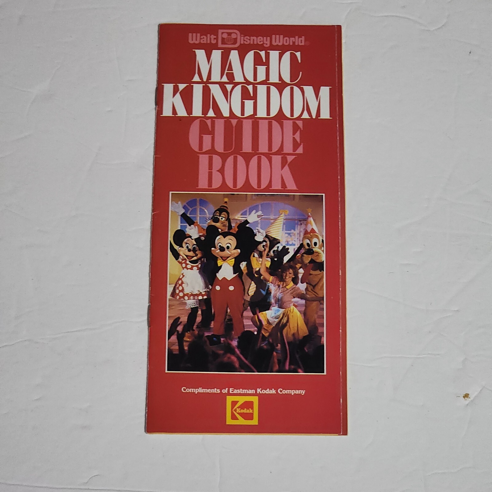 Walt Disney World Magic Kingdom Guide Book 1988 Vintage