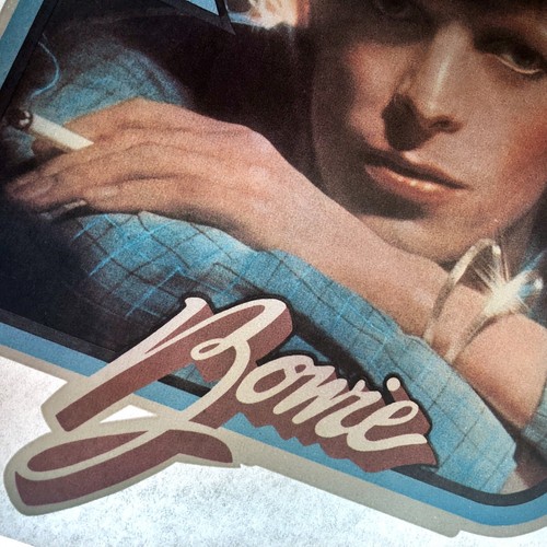 David Bowie Vintage Iron-On Shirt Transfer - Pink Floyd Led Zeppelin Rock Glam