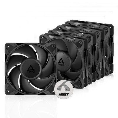 ARCTIC P12 Pro PST (5 Stück) Premium PC Lüfter 120mm PWM Case Fan 4-Pin Gehäuse