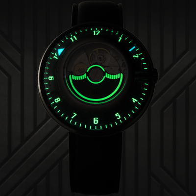 Pre-owned Xeric Invertor Automatic Gunmetal Brown Limited Edition