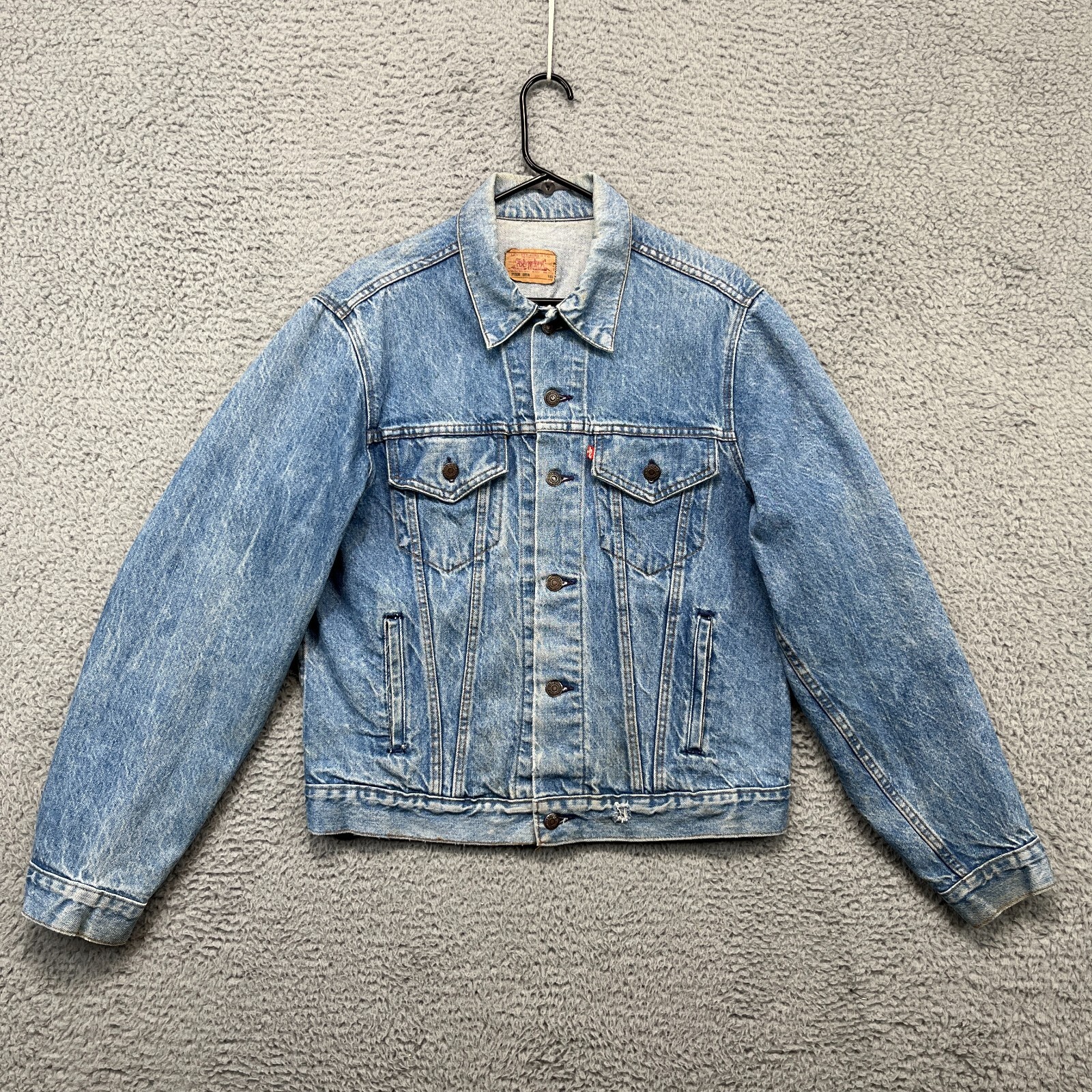 VTG 90s Levi's Type 3 Denim Trucker Jacket Mens 46L Faded VTG 90s Levi's Type 3 Denim Trucker Jacket Mens 46L Faded