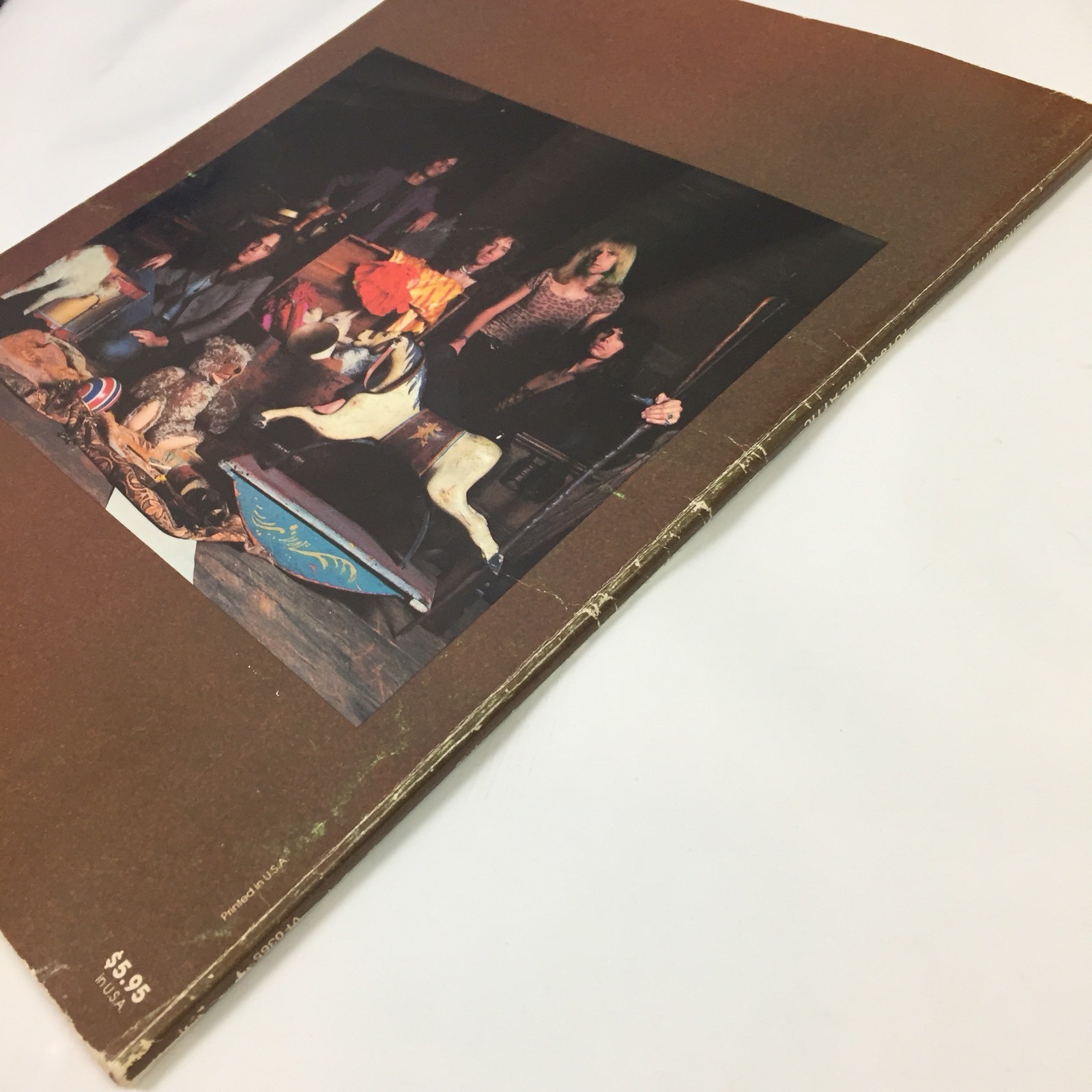 1975 Aerosmith Toys in the Attic Guitar Tablature Book Warner Bros Music
