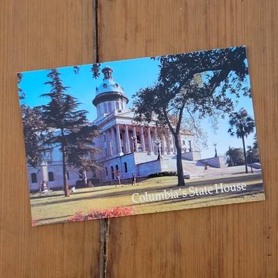 COLUMBIA SOUTH CAROLINA STATE HOUSE POSTCARD Capitol Building General Assembly