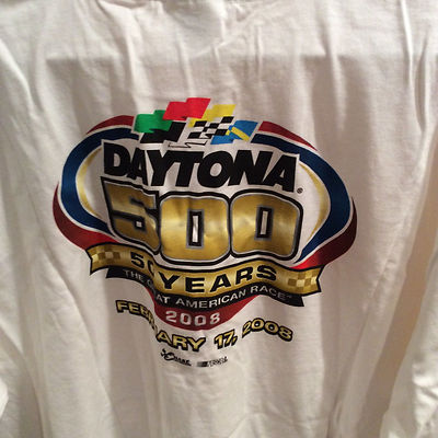NEW   NASCAR  DATONA 500  50th ANNIVERSARY  SHIRT SX 2XL