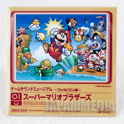Super Mario Bros. Game Sound Museum Nintendo Music 8cm CD