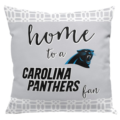 Декоративная наволочка из двух предметов Northwest NFL Carolina Panthers Sweet Home Fan, 18x18
