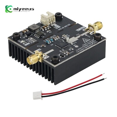 SZM2166 RF Power Amplifier 2.4GHz 2W 33dBm 8-23V DC Wide Voltage Input f/Signal