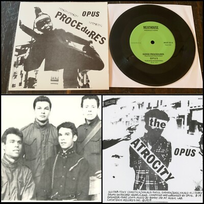 OPUS Procedures-The Atrocity 7  Vinyl-Screamers Germs Spiny Norman's Mind Games