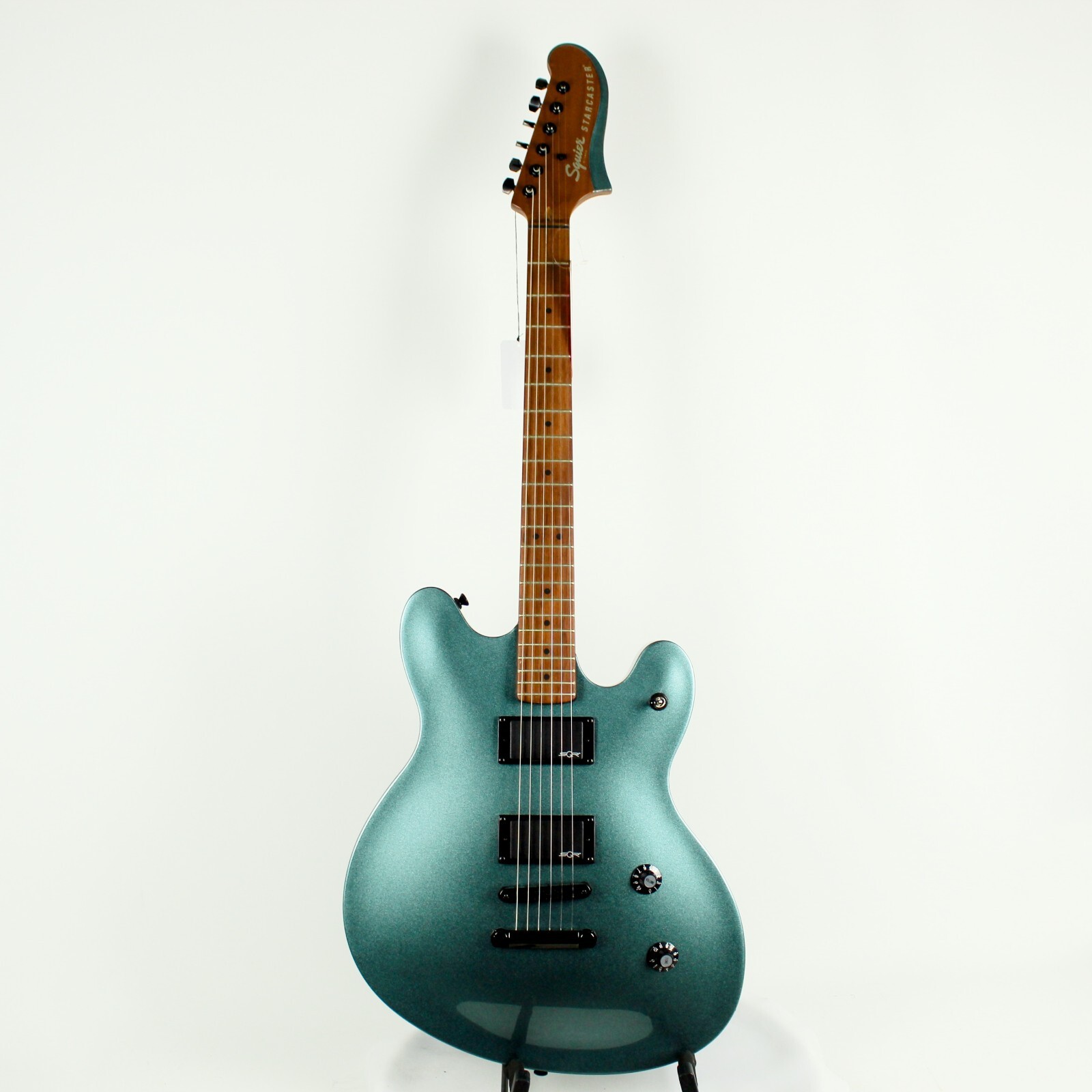 ☆良品 SQUIER Contemporary Starcaster Squier Contemporary Active Starcaster - Flat Black
