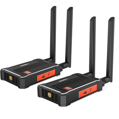 4K Wireless Transmission HDMI Extender Video Transmitter Receiver Dual Display