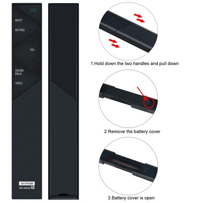 RM-ANU207 Replace Remote Control Fit for Sony AV Receiver HT-XT1 HT-ST5 SA-WST5