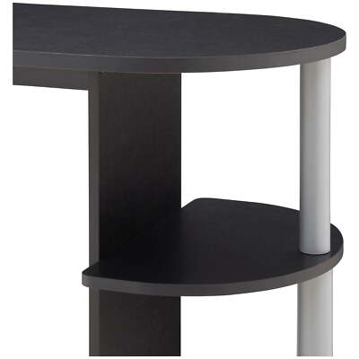 Computer Desk for Adults with Built-in Shelves, Multiple Colors, 28.86'' H