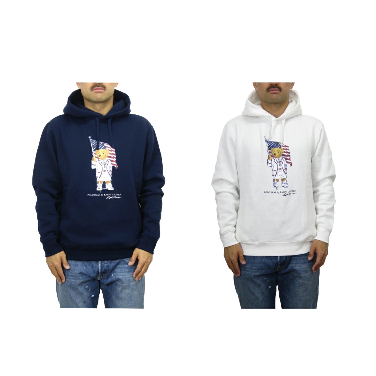 

Polo Ralph Lauren Polo Bear Пуловер Толстовка с капюшоном - с флагом США