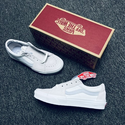 Мужские повседневные серые кроссовки Vans Sk8-Low Clouds Grey Dawn #0224