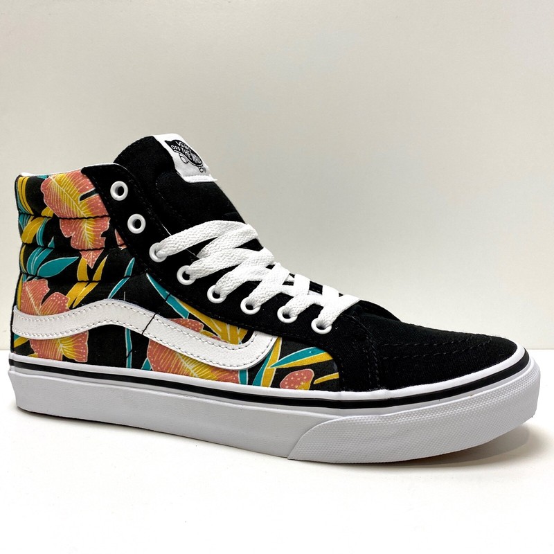 vans tropical leaves