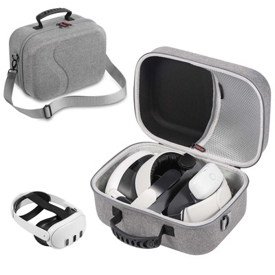 Carrying Case for Meta Quest 3 VR Headset/BOBOVR M3PRO Head Strap Accs Case