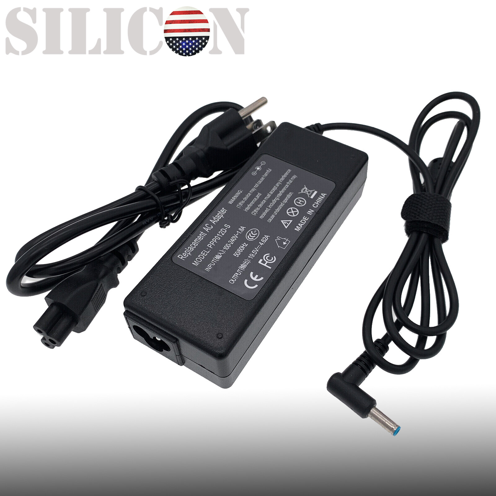 Charger For Hp Envy 17t-j000 17t-j100 Laptop Supply Cord