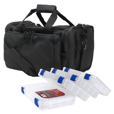 Osage River Deluxe Tackle Bag with 4 Tackle Box Organizers, Fishing Tackle