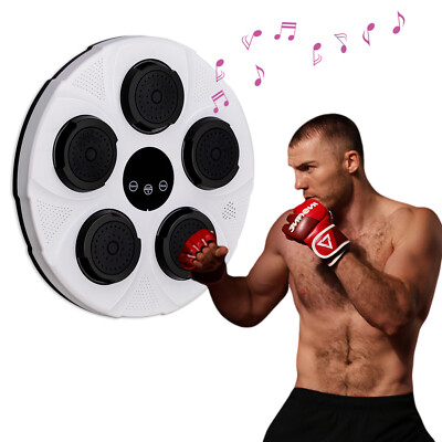 Music Boxing Machine Home Wall Mounted Electronic Boxing Machine White