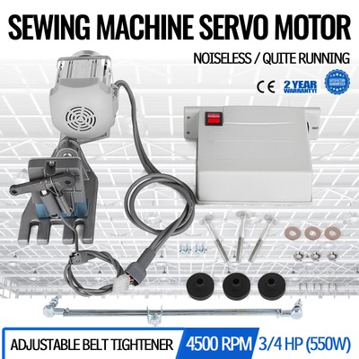 Genuine Consew CSM3001 Servo Motor 1 hp with Needle Positioner Synchronizer 750W
