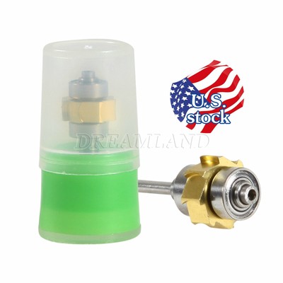 Yabangbang Dental High Speed Fiber Optic LED Turbine Handpiece Cartridge 6 Hole