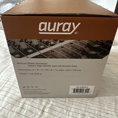 Auray ISO-ARMOR-2 Microphone Isolation Chamber