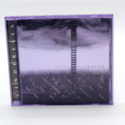 Still Climbing by Cinderella (CD, 1994, Mercury) Purple Case