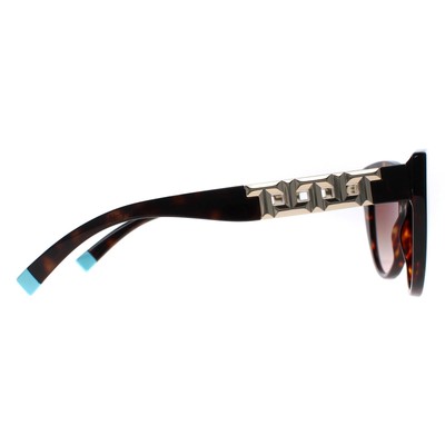 Pre-owned Tiffany & Co Tiffany Sunglasses Tf4196 80153b Havana Brown Gradient
