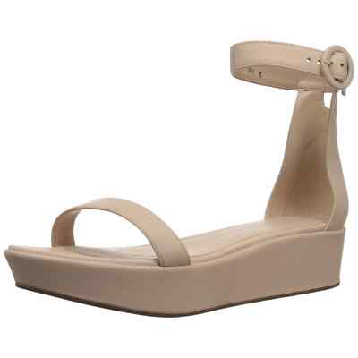 

Женские капри на танкетке Stuart Weitzman, цвета фавн, наппа, ЕС 40, США 9,5, Бежевый