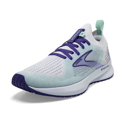 

Женские кроссовки Brooks Levitate StealthFit 5, белые/темно-синие, 7,5 B Medium США, White/navy