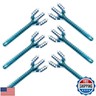 Inflatable Diamond Trident - Mine Pixel Craft - Birthday Party Favors - Gift Bags - Pool Parties - Cosplay - Halloween Costumes for Boys and Girls - 6 Pack