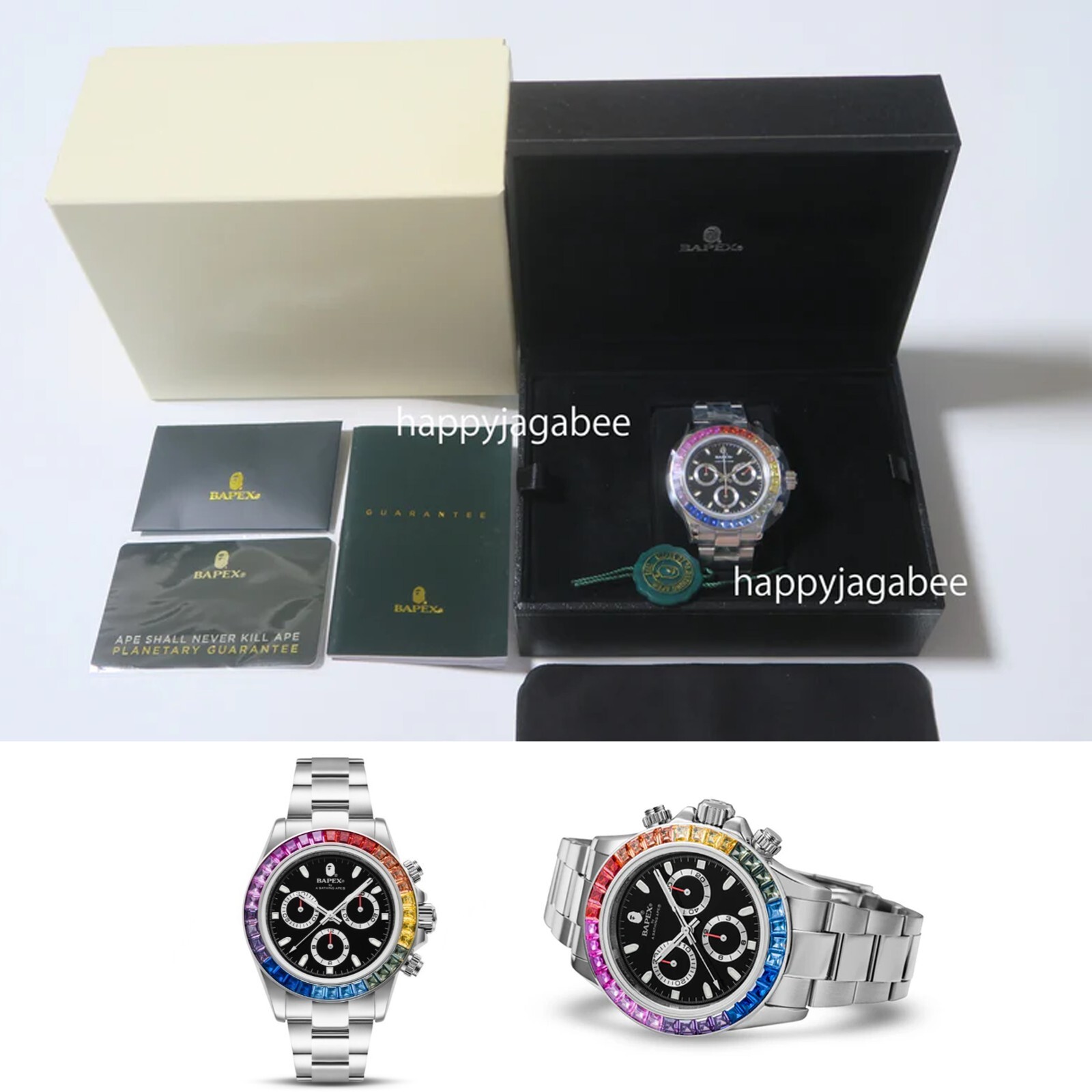 A BATHING APE Men's Goods TYPE 4 BAPEX CRYSTAL STONE SILVER A BATHING APE Men's Goods TYPE 4 BAPEX CRYSTAL STONE SILVER