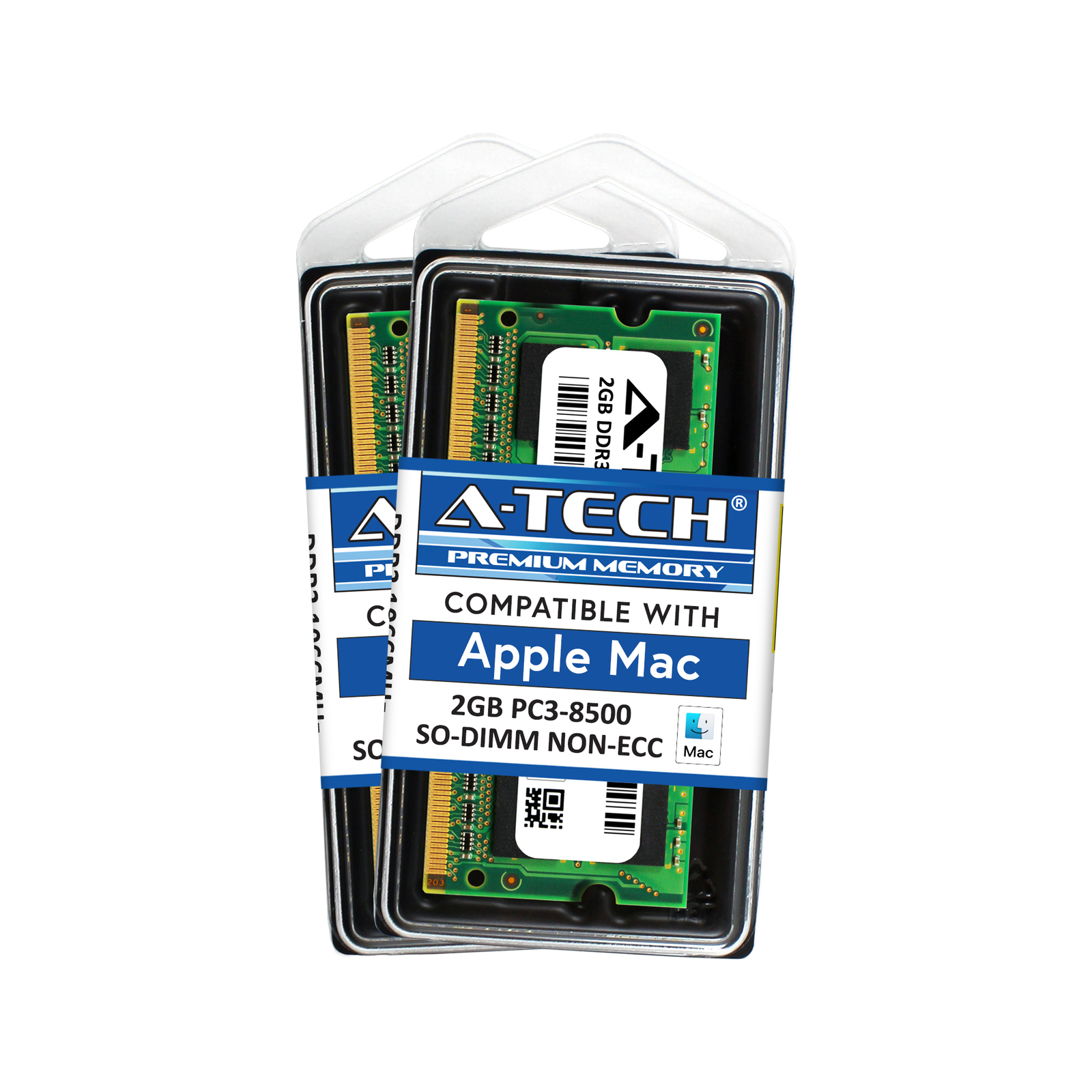Mac用メモリiMac/Mac mini/MacBookPro対応204Pin PC3-8500 DDR3/1066MHz対応S.O.DIMM 4GB×2　計8GB Mac用メモリiMac/Mac mini/MacBookPro対応204Pin PC3-8500 DDR3