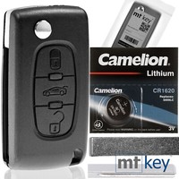 HU83 Klapp Schlüssel Gehäuse + Batterie für Box...